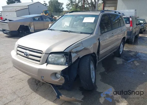 2006 Toyota Highlander Limited V6 z USA, uszkodzony, nr VIN JTEDP21A260111671